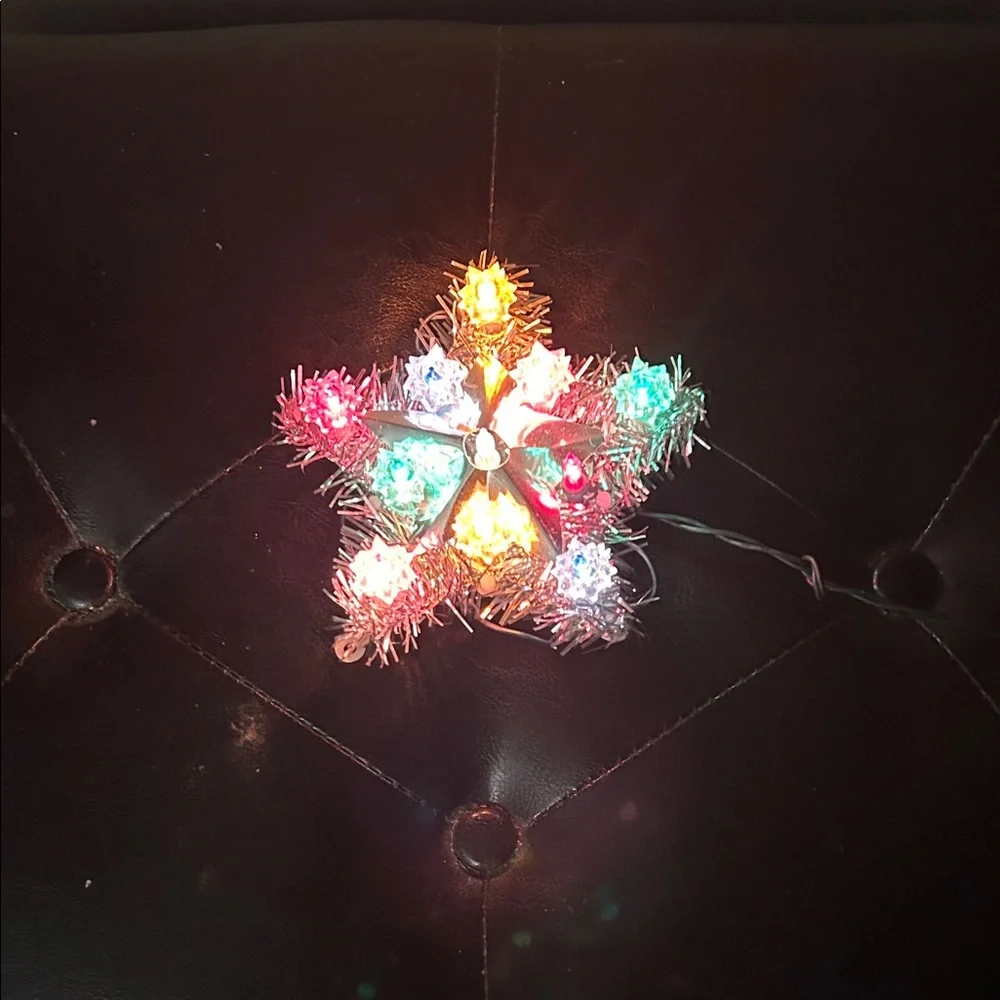 Colorful Star-Shaped String Lights